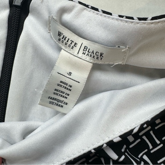 White house black market ruched cap sleeve dress - Picture 6 of 6